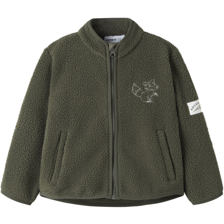 Name It Olive Night Nmmowe Ls Nreg Teddy Card