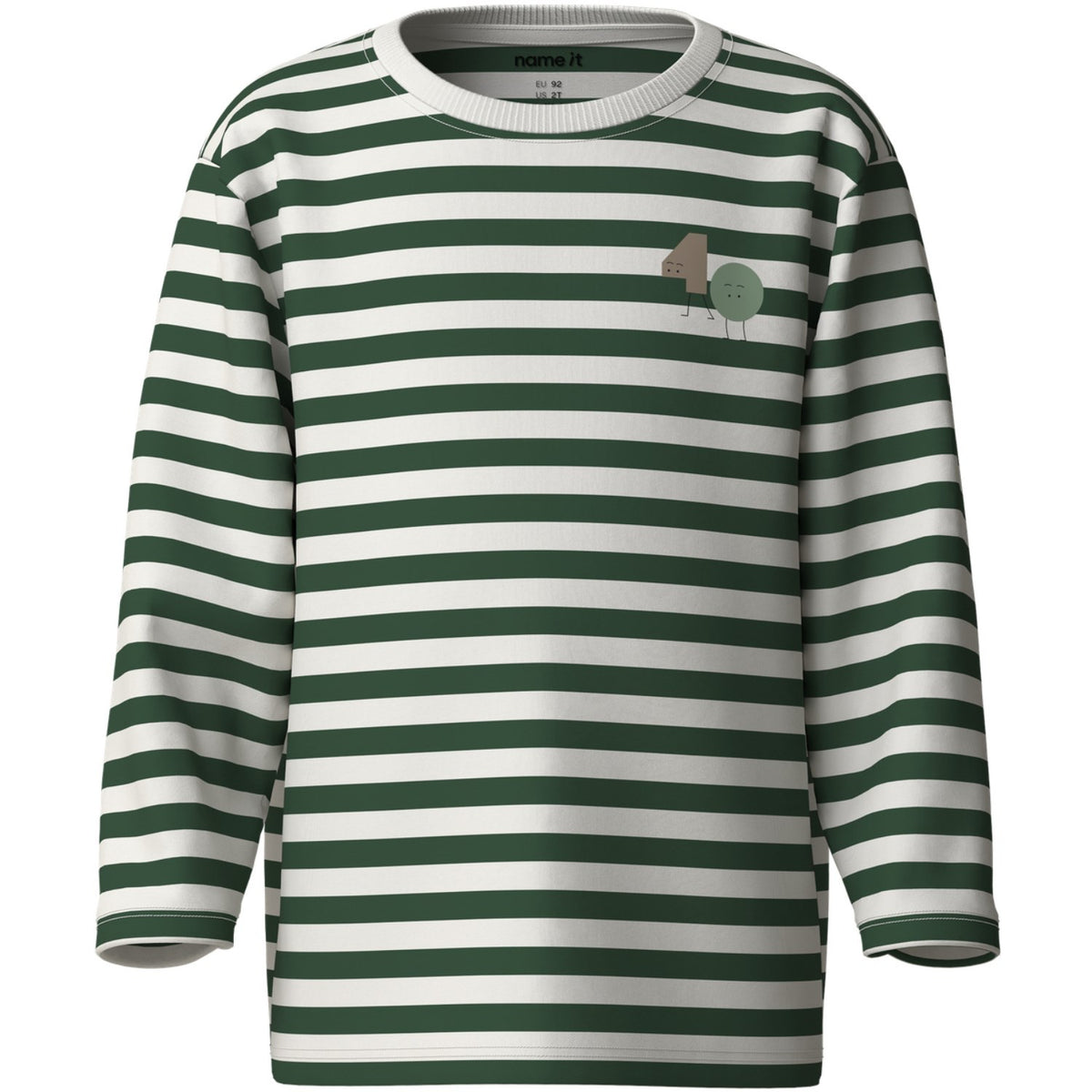 Name It Greener Pastures Nmmolico Ls Nreg Top