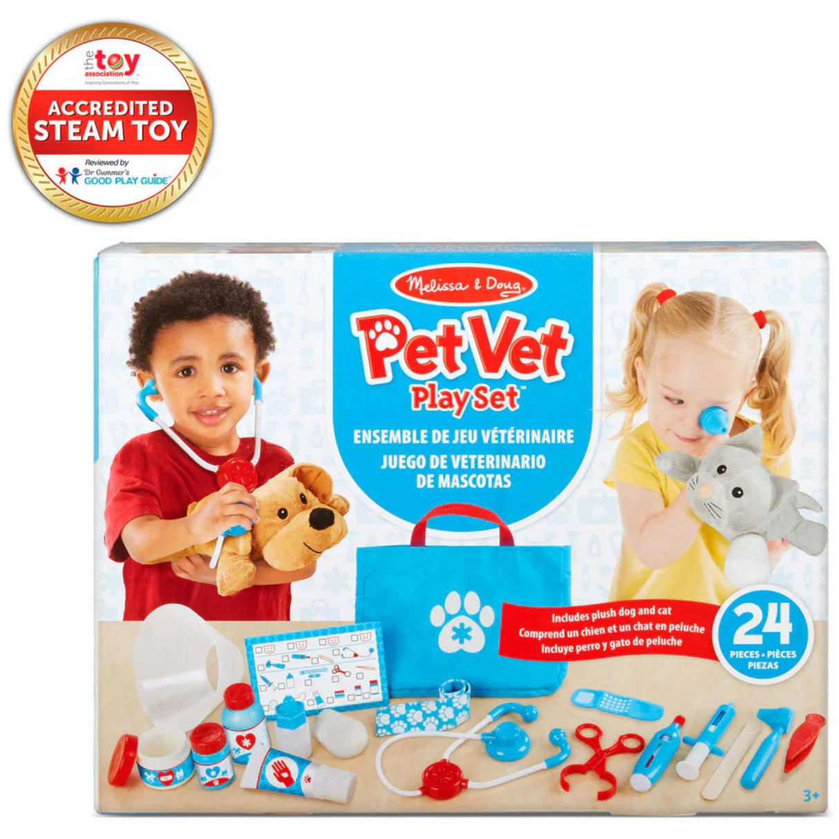 Melissa & Doug Multifarvet Legesæt - Dyrlæge