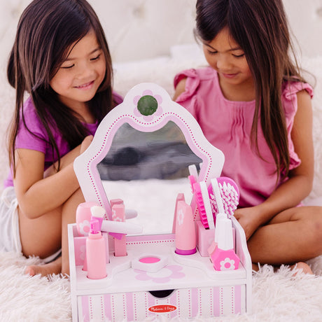 Melissa & Doug Multifarvet Toy Vanity Play Set