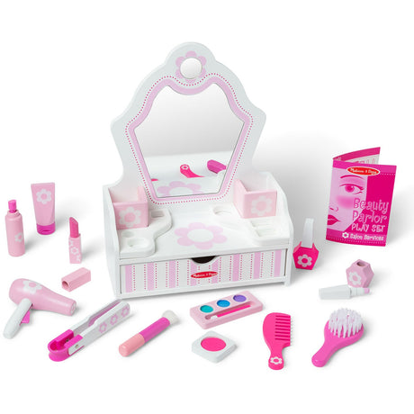 Melissa & Doug Multifarvet Toy Vanity Play Set