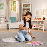 Melissa & Doug Multifarvet Reusable Sticker Pad Princess Castle