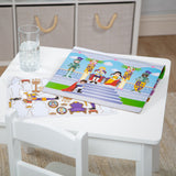 Melissa & Doug Multifarvet Reusable Sticker Pad Princess Castle