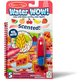 Melissa & Doug Rød Coloring Book "Water Wow!" Frugtdufte