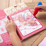 Melissa & Doug Rød Coloring Book "Water Wow!" Frugtdufte
