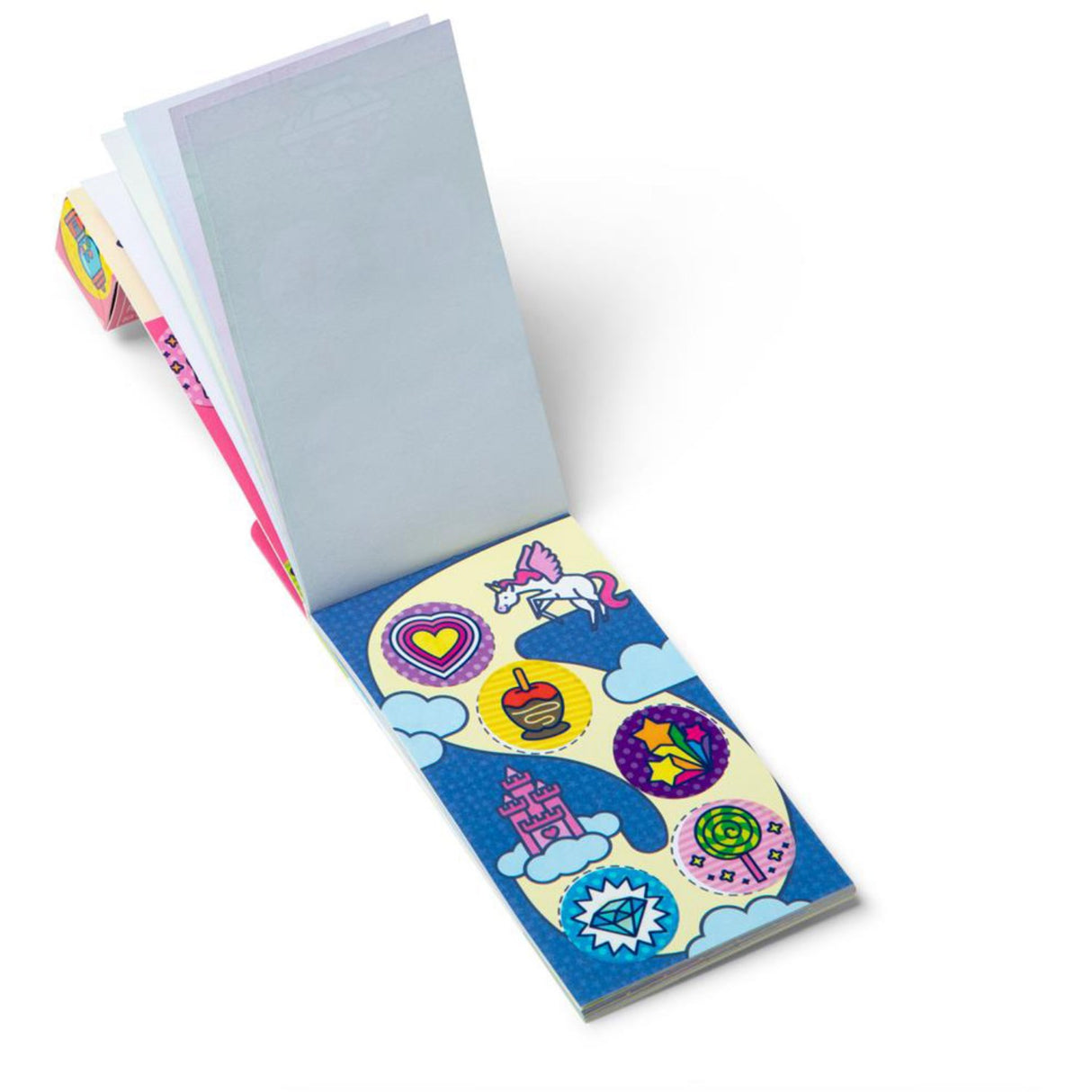 Melissa & Doug Lyserød Sticker Wow! Refill W/ Mini Pad Favorite Things