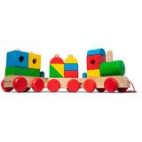Melissa & Doug Multifarvet Toy - Tog For Stabling