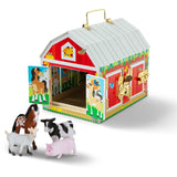 Melissa & Doug Multifarvet Activity Toy Lade I Wood With Hængsler