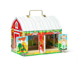 Melissa & Doug Multifarvet Activity Toy Lade I Wood With Hængsler