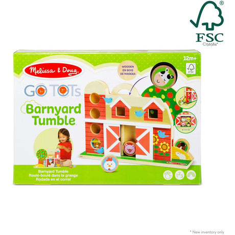 Melissa & Doug Multifarvet Toy - Go Tots - Bondegårds Tumlesæt