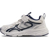 Hummel White/Navy Effort One Vc Jr Sneakers