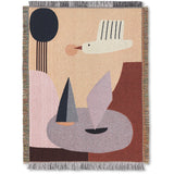 Ferm Living Multi Bird Tapestry Blanket