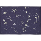 Ferm Living Dark Blue Constellation Textile Map