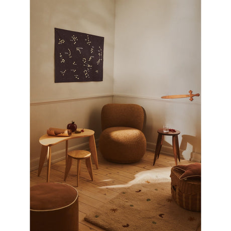 Ferm Living Dark Blue Constellation Textile Map