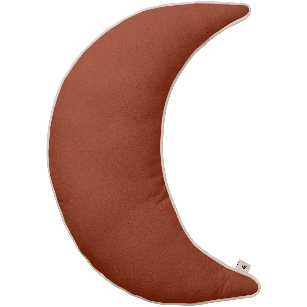 Ferm Living Brown Clay Moon Cushion