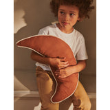 Ferm Living Brown Clay Moon Cushion