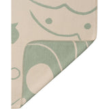 Ferm Living Tea Green/Parchment Skye Blanket