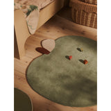 Ferm Living Tea Green/Parchment Skye Blanket