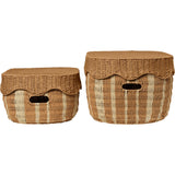 Ferm Living Natural/Off-white Rivan Storage Baskets 2 Pack