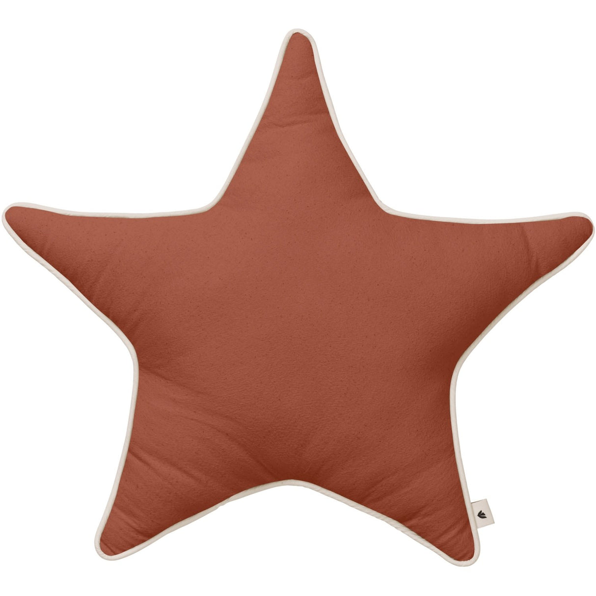 Ferm Living Brown Clay Star Cushion