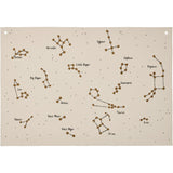 Ferm Living Undyed Constellation Textile Map