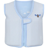 Vanilla COPENHAGEN Blue Honeybee Swim Vest Neoprene Seersucker
