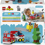 LEGO® DUPLO Town Brandbil Med Slange And Brandmand 10473