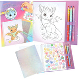 Ylvi Lucky Dragon Colouring Book