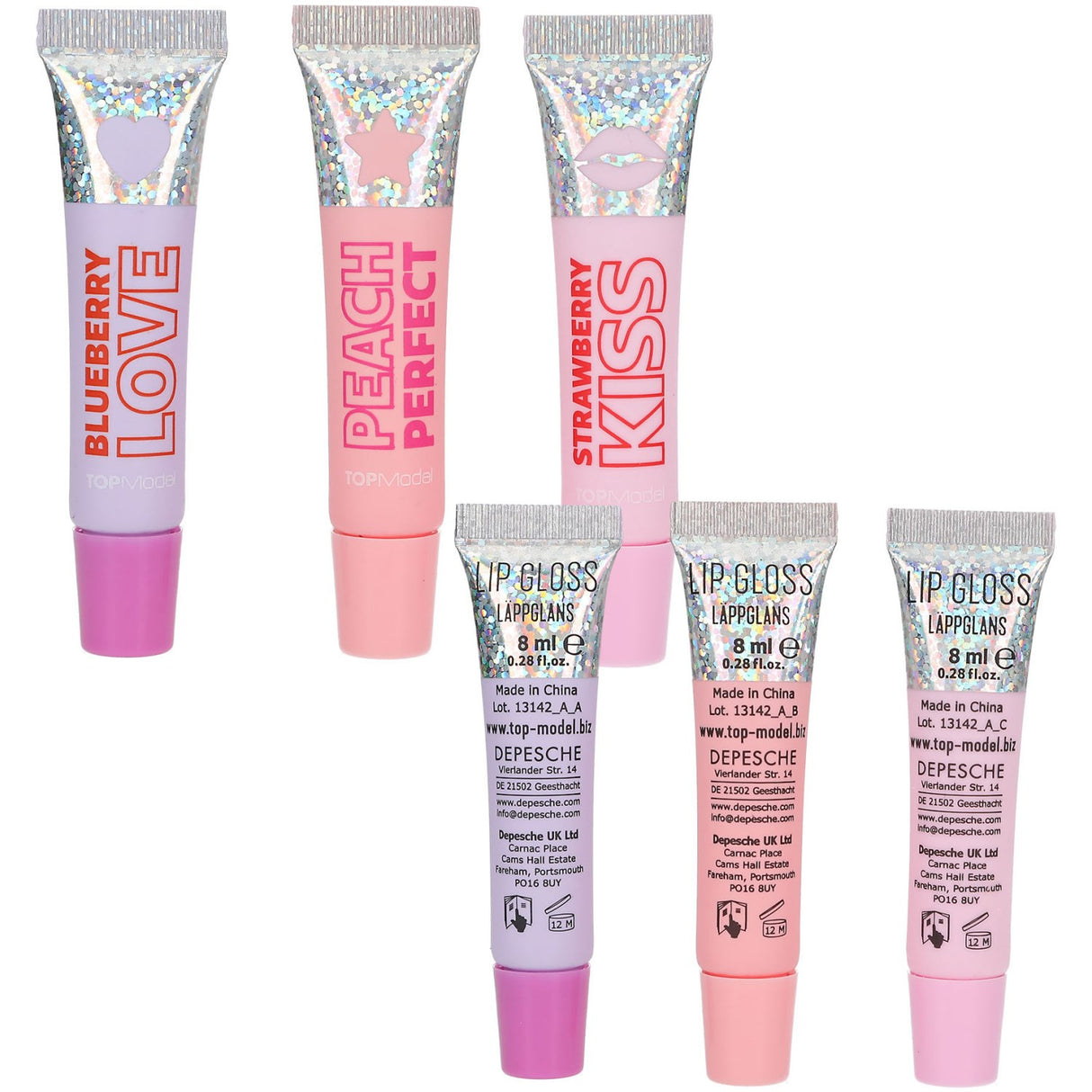 TOPModel Beauty And Me Lip Gloss Set Holo