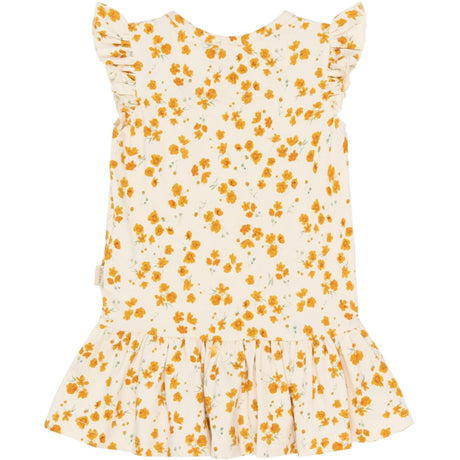 Petit Piao Eggnog Buttercup Aop Ppsun S_L Dress