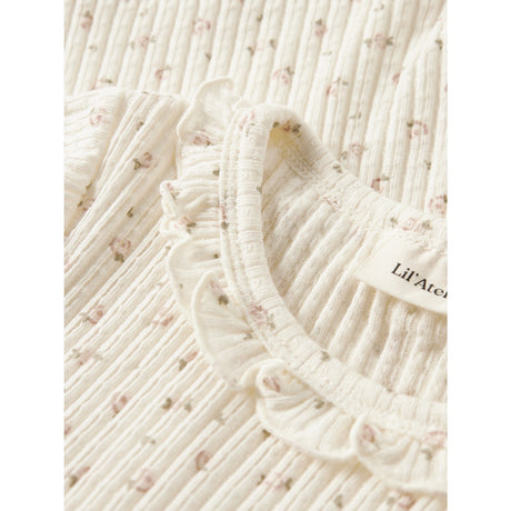 Lil'Atelier Coconut Milk Nmfhulla Hua Ss Slim Top Lil