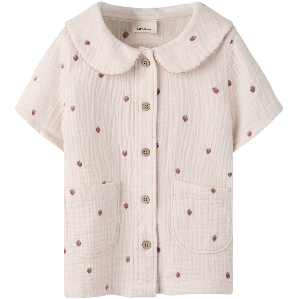 Lil'Atelier Morganite Nmfkamma Ss Loose Shirt Lil