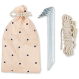 Konges Sløjd Navy Dot Mini Beach Tent Pop Up Uv 50+