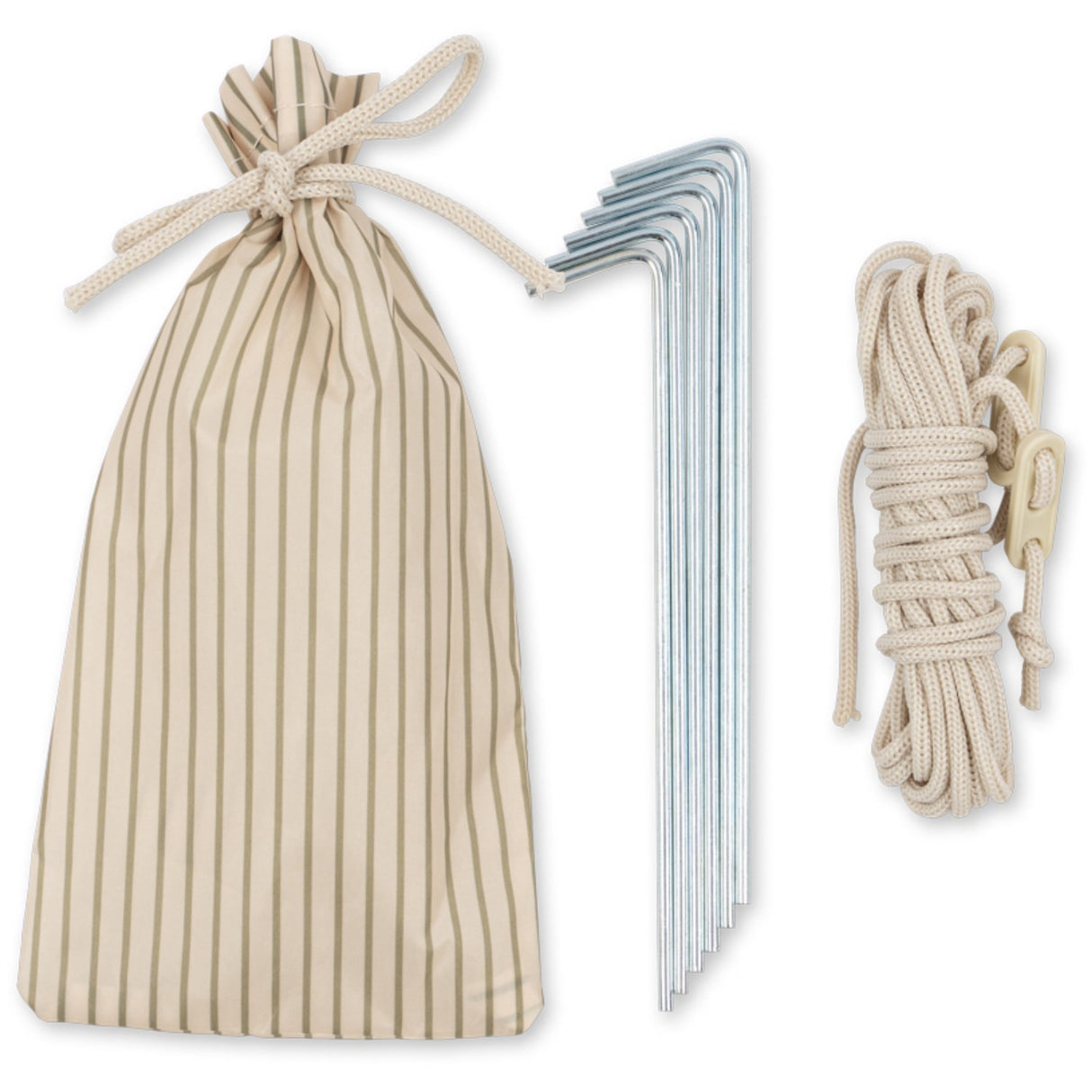 Konges Sløjd Tea Stripe Beach Tent Pop Up Uv 50+