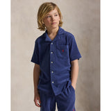 Polo Ralph Lauren Light Navy Button Front Shirt