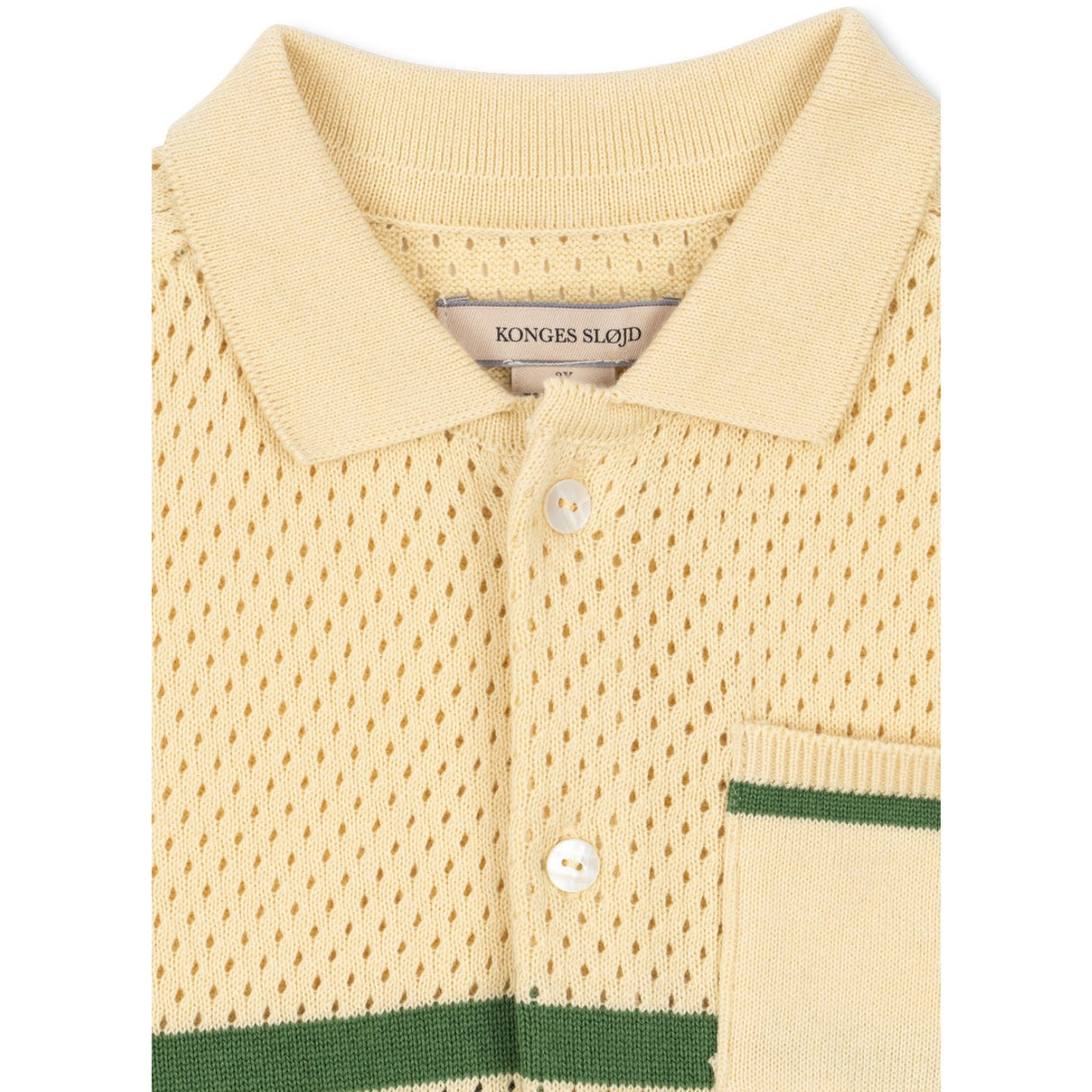 Konges Sløjd Banana Crepe Hai Knit Shirt Gots