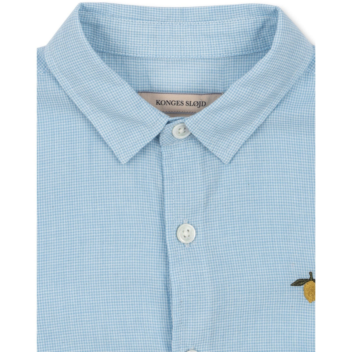 Konges Sløjd Blue Check Fran Shirt Gots
