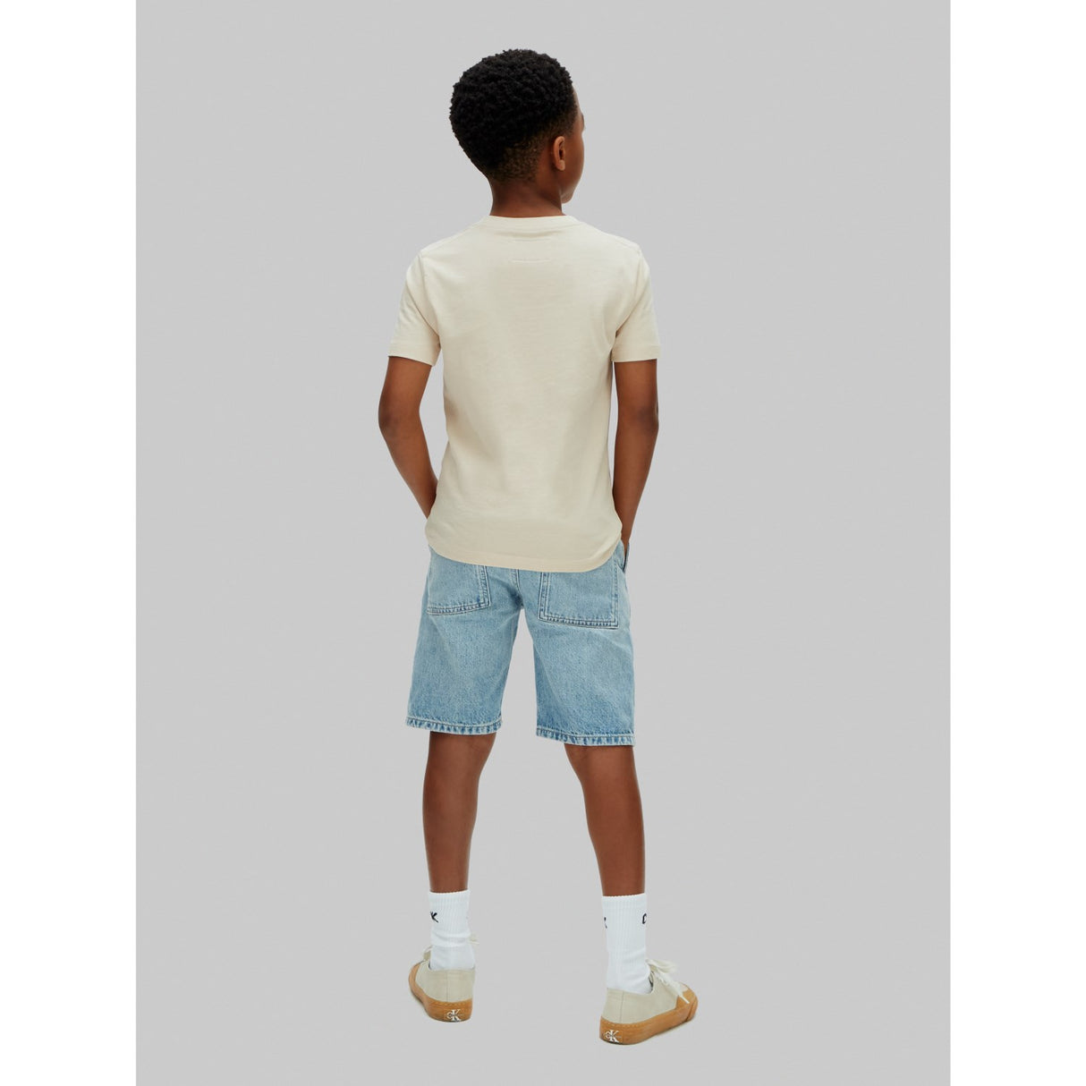 Calvin Klein Dante Wash Skater Denim Short Dante Wash