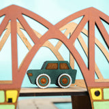 Crateit Town Wooden Toy Dreamy Drawbridge
