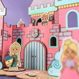 Crateit Unicorn Wooden Toy Dreamland Castle