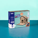 Crateit Town Wooden Toy Crossroad Cottage