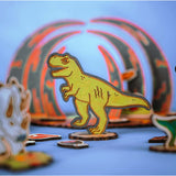 Crateit Dinosaur Wooden Toy Wasteland Battle