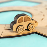 Crateit Town Wooden Toy Rule The Roundabout