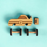 Crateit Town Wooden Toy Turbo Racer
