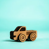 Crateit Town Wooden Toy Thunder Truck