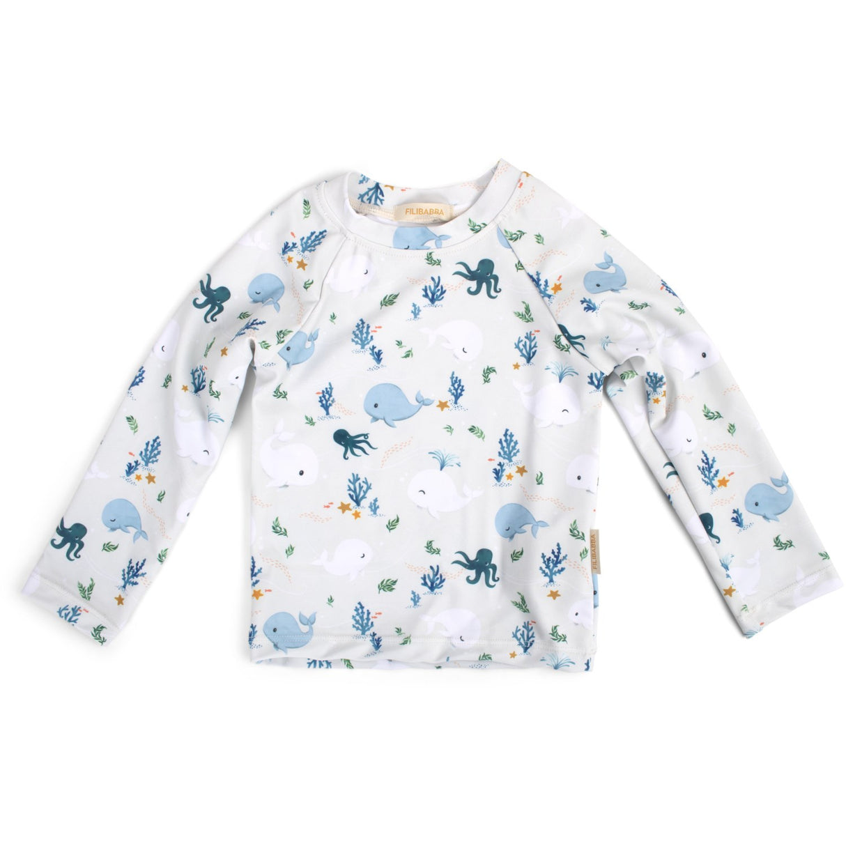 FILIBABBA Christian's Whale Tales Nor Uv Blouse Ls