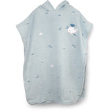 FILIBABBA Christian's Whale Tales Badeponcho With Broderi GOTS