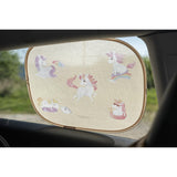 FILIBABBA Unicorn Shores Solskærme For Bilen 2 Pack