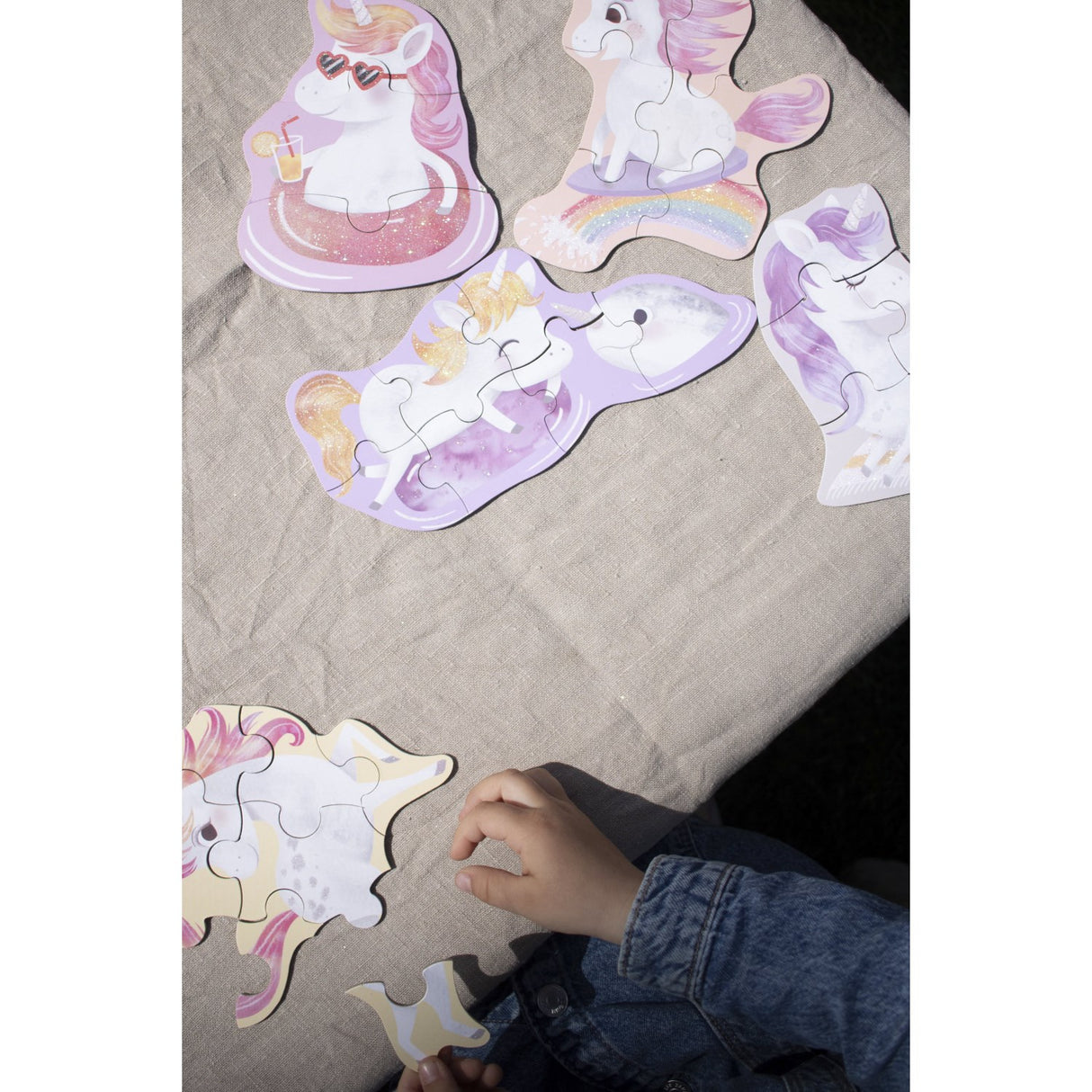 FILIBABBA Shores Set With 7 Puzzle