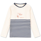 Konges Sløjd Marin Stripe Aster Swim Blouse Grs